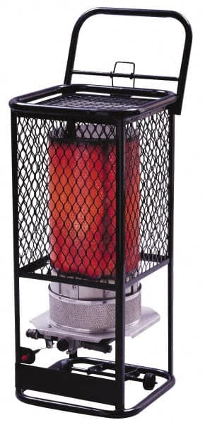 Heatstar - 125,000 BTU, Natural Gas Radiant Heater - 16-1/4" Long x 16-1/4" Wide x 35" High - A1 Tooling