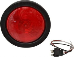 Peterson - 4" Long, 25 Watt, 2.1 Amp, Red Sealed Lighting Stop, Turn & Tail Light - 12 Volts, Includes Grommet, Light & Pigtail - A1 Tooling