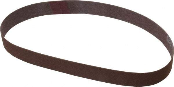 Norton - 3/4" Wide x 18" OAL, 180 Grit, Aluminum Oxide Abrasive Belt - Aluminum Oxide, Very Fine, Coated, Series R228 - A1 Tooling