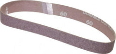 Norton - 1" Wide x 18" OAL, 60 Grit, Aluminum Oxide Abrasive Belt - Aluminum Oxide, Medium, Coated, Series R228 - A1 Tooling