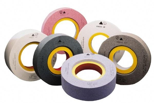 Camel Grinding Wheels - 20" Diam x 10" Hole x 3" Wide Centerless & Cylindrical Grinding Wheel - 46 Grit, Aluminum Oxide, Type 7, Coarse Grade, Vitrified Bond, Two Side Recess - A1 Tooling