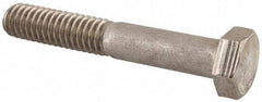 Made in USA - 5/16-18 UNC, 2" Length Under Head Hex Head Cap Screw - Grade 18-8 Stainless Steel, Uncoated, 1/2" Hex - A1 Tooling