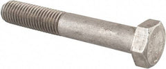 Made in USA - 5/16-24 UNF, 2" Length Under Head Hex Head Cap Screw - Grade 18-8 Stainless Steel, Uncoated, 1/2" Hex - A1 Tooling