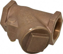 NIBCO - 1-1/2" Bronze Check Valve - Y-Pattern, FNPT x FNPT, 200 WOG - A1 Tooling