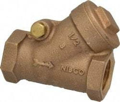 NIBCO - 1/2" Bronze Check Valve - Y-Pattern, FNPT x FNPT, 200 WOG - A1 Tooling