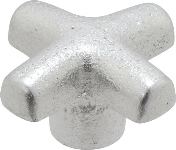 Jergens - 2" Head Diam, 4 Point Spoked Knob - A1 Tooling