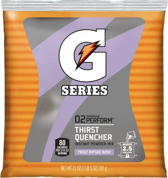 Gatorade - 21 oz Pack Riptide Rush Activity Drink - Powdered, Yields 2.5 Gal - A1 Tooling