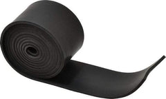 Made in USA - 1/8" Thick x 2" Wide x 60" Long, Buna-N Rubber Strip - Stock Length, 50 Shore A Durometer, 800 to 1,000 psi Tensile Strength, -20 to 170°F, Black - A1 Tooling