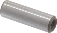 Jergens - 5/16" Diam x 1" Pin Length C-1215 Alloy Steel Pull Out Dowel Pin - C 47-58 & C 60-64 (Surface) Hardness, 1 Beveled & 1 Threaded End - A1 Tooling