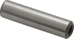 Jergens - 5/16" Diam x 1-1/4" Pin Length C-1215 Alloy Steel Pull Out Dowel Pin - C 47-58 & C 60-64 (Surface) Hardness, 1 Beveled & 1 Threaded End - A1 Tooling