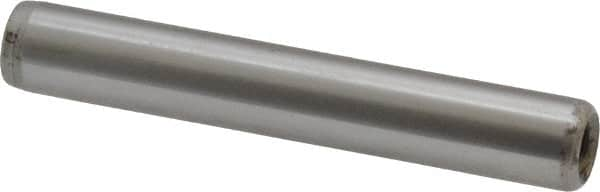 Jergens - 5/16" Diam x 2" Pin Length C-1215 Alloy Steel Pull Out Dowel Pin - C 47-58 & C 60-64 (Surface) Hardness, 1 Beveled & 1 Threaded End - A1 Tooling