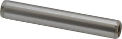 Jergens - 5/16" Diam x 2" Pin Length C-1215 Alloy Steel Pull Out Dowel Pin - C 47-58 & C 60-64 (Surface) Hardness, 1 Beveled & 1 Threaded End - A1 Tooling