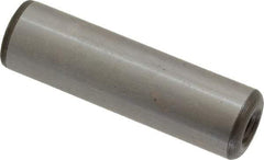 Jergens - 1/2" Diam x 1-3/4" Pin Length C-1215 Alloy Steel Pull Out Dowel Pin - C 47-58 & C 60-64 (Surface) Hardness, 1 Beveled & 1 Threaded End - A1 Tooling