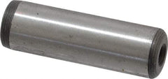 Jergens - 5/8" Diam x 2" Pin Length C-1215 Alloy Steel Pull Out Dowel Pin - C 47-58 & C 60-64 (Surface) Hardness, 1 Beveled & 1 Threaded End - A1 Tooling