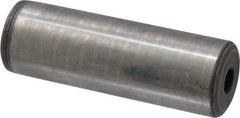 Jergens - 1" Diam x 3" Pin Length C-1215 Alloy Steel Pull Out Dowel Pin - C 47-58 & C 60-64 (Surface) Hardness, 1 Beveled & 1 Threaded End - A1 Tooling