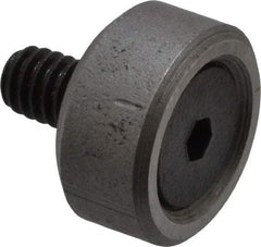 Jergens - 8-32 Thread, 1/2" OD, 1/4" High, Flat Foot - Low Carbon Steel, Case Hardened, 75-77 R30N Heat Treatment - A1 Tooling