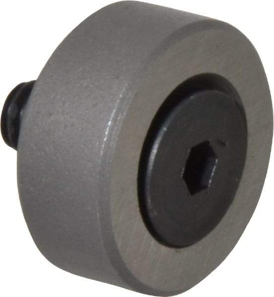 Jergens - 1/4-20 Thread, 7/8" OD, 3/8" High, Flat Foot - Low Carbon Steel, Case Hardened, 75-77 R30N Heat Treatment - A1 Tooling