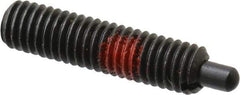 Jergens - 10-32, 3/4" Thread Length, 1/8" Plunger Projection, Steel Threaded Spring Plunger - 0.093" Max Plunger Diam, 3/4" Plunger Length, 2.9 Lb Init End Force, 11.1 Lb Final End Force, 3/32" Hex - A1 Tooling