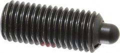 Jergens - 3/4-10, 1-3/4" Thread Length, 5/16" Plunger Projection, Steel Threaded Spring Plunger - 0.374" Max Plunger Diam, 1-3/4" Plunger Length, 6.7 Lb Init End Force, 37.3 Lb Final End Force, 3/8" Hex - A1 Tooling