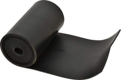 Made in USA - 1/16" Thick x 4" Wide x 60" Long, Buna-N Rubber Strip - Stock Length, 40 Shore A Durometer, 800 to 1,000 psi Tensile Strength, -20 to 170°F, Black - A1 Tooling