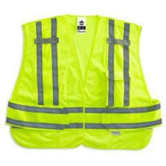 8244PSV M/L LIME PUBLIC SAFETY VEST - A1 Tooling