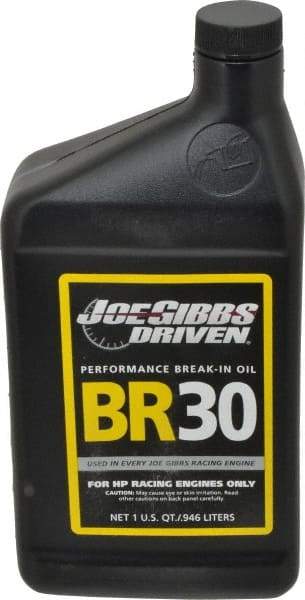 Joe Gibbs Driven Racing Oil - 1 Quart High Zinc Engine Break-In Oil - Grade 5W-30 - A1 Tooling