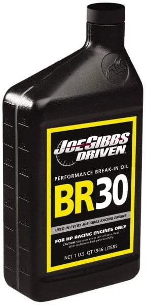 Joe Gibbs Driven Racing Oil - 1 Quart High Zinc Engine Break-In Oil - Grade 5W-30 - A1 Tooling