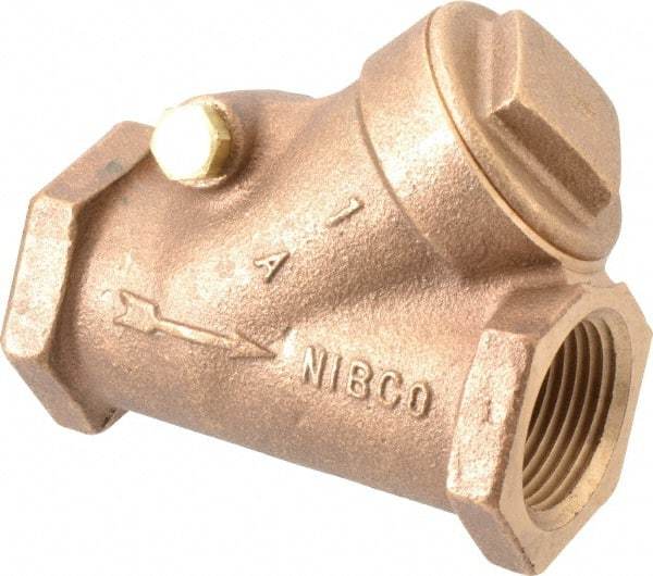 NIBCO - 1" Bronze Check Valve - Y-Pattern, FNPT x FNPT, 200 WOG - A1 Tooling