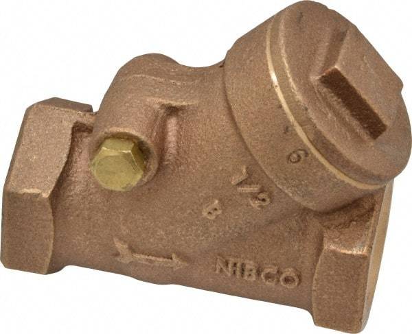 NIBCO - 1/2" Bronze Check Valve - Y-Pattern, FNPT x FNPT, 200 WOG - A1 Tooling