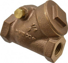 NIBCO - 1/4" Bronze Check Valve - Y-Pattern, FNPT x FNPT, 200 WOG - A1 Tooling