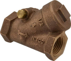 NIBCO - 1/2" Bronze Check Valve - Y-Pattern, FNPT x FNPT, 200 WOG - A1 Tooling