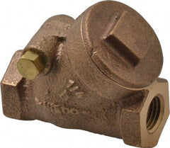 NIBCO - 1/4" Bronze Check Valve - Y-Pattern, FNPT x FNPT, 200 WOG - A1 Tooling