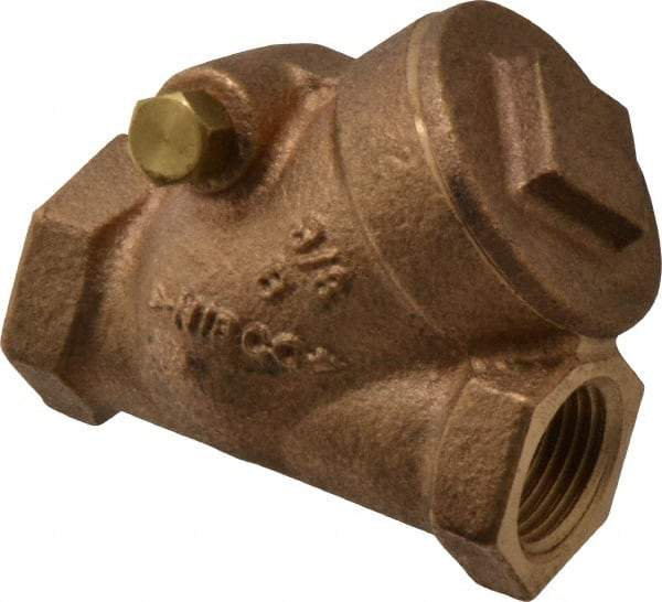 NIBCO - 3/8" Bronze Check Valve - Y-Pattern, FNPT x FNPT, 200 WOG - A1 Tooling