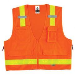 8250ZHG S/M ORANGE SURVEYORS VEST - A1 Tooling