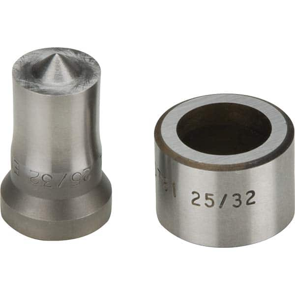 Enerpac - Hydraulic Punch Press Dies & Punches Type: Round Punch Diameter (mm): 19.80 - A1 Tooling