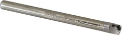 Hertel - 0.36" Min Bore Diam, 4" OAL, 5/16" Shank Diam, HBBF Indexable Boring Bar - 1-1/4" Max Bore Depth, TD.. Insert, Screw Holding Method - A1 Tooling