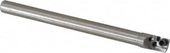 Hertel - 0.23" Min Bore Diam, 2-1/2" OAL, 3/16" Shank Diam, HBBC Indexable Boring Bar - 3/4" Max Bore Depth, CD.. Insert, Screw Holding Method - A1 Tooling