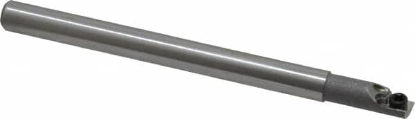 Hertel - 0.18" Min Bore Diam, 2-1/2" OAL, 3/16" Shank Diam, HBBC Indexable Boring Bar - 1/2" Max Bore Depth, CD.. Insert, Screw Holding Method - A1 Tooling