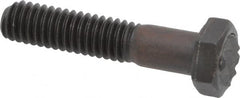 Fairlane - Serrated Tooth, 5/16-18, 1-1/2" Shank Length, 1" Thread Length, Black Oxide Finish, Hex Head, Adjustable Positioning Gripper - 3/8" Pad Diam, 1/2" Hex, 1/4" Head Height, Fine Tooth Grade - A1 Tooling