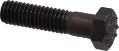 Fairlane - Serrated Tooth, 3/8-16, 1-1/2" Shank Length, 1-1/8" Thread Length, Black Oxide Finish, Hex Head, Adjustable Positioning Gripper - 1/2" Pad Diam, 9/16" Hex, 9/32" Head Height, Fine Tooth Grade - A1 Tooling