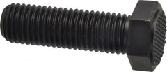 Fairlane - Serrated Tooth, 3/4-10, 2-1/2" Shank Length, 1-3/4" Thread Length, Black Oxide Finish, Hex Head, Adjustable Positioning Gripper - 1" Pad Diam, 1-1/8" Hex, 1/2" Head Height, Extra Fine Tooth Grade - A1 Tooling