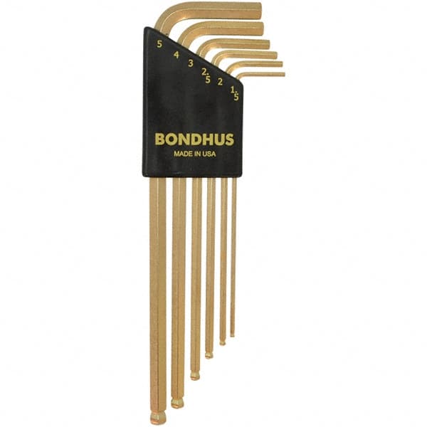 Bondhus - Hex Key Sets Tool Type: Hex Handle Type: L-Key Long Arm - A1 Tooling