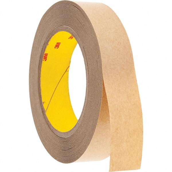 3M - 1" x 36 Yd Acrylic Adhesive Double Sided Tape - 4 mil Thick, Clear, Polyester Film Liner - A1 Tooling