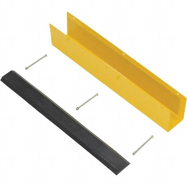 Vestil - 4-7/8" Long, Rubber Rack Guard - Yellow/Black - A1 Tooling