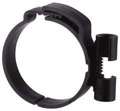 ZSI - 3/8" Rod, 1-1/8" Tube Diam, Cushion Clamp - Black, 150 Lb Capacity, Polyamide - A1 Tooling