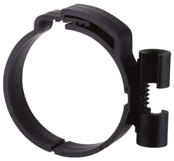 ZSI - 3/8" Rod, 3/4" Tube Diam, Cushion Clamp - Black, 150 Lb Capacity, Polyamide - A1 Tooling