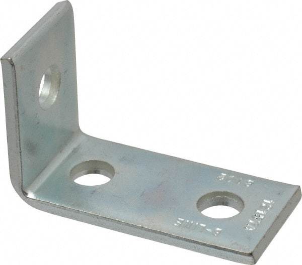 Cooper B-Line - Zinc Plated Carbon Steel 90° Strut Fitting - 1/2" Bolt, 3 Holes, Used with Cooper B Line Channel & Strut (All Sizes Except B62 & B72) - A1 Tooling