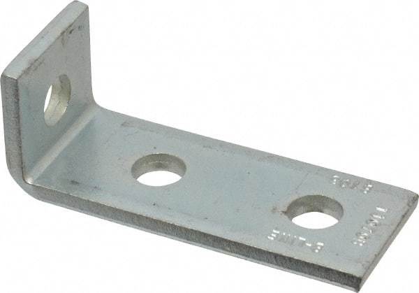 Cooper B-Line - Zinc Plated Carbon Steel 90° Strut Fitting - 1/2" Bolt, 3 Holes, Used with Cooper B Line Channel & Strut (All Sizes Except B62 & B72) - A1 Tooling