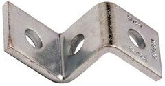 Cooper B-Line - Zinc Plated Carbon Steel Z Strut Fitting - 1/2" Bolt, 3 Holes, Used with Cooper B Line Channel & Strut (All Sizes Except B62 & B72) - A1 Tooling