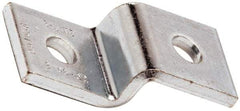 Cooper B-Line - Zinc Plated Carbon Steel Z Strut Fitting - 1/2" Bolt, 2 Holes, Used with Cooper B Line Channel & Strut (All Sizes Except B62 & B72) - A1 Tooling